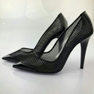 Tamara Mellon Tease Mesh Point-toe Pumps